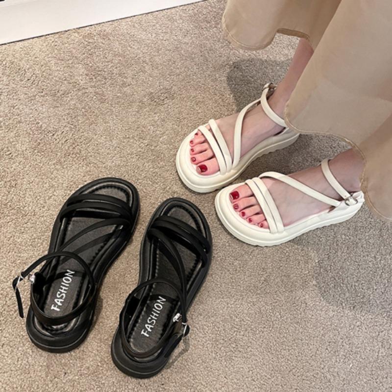 Damen Sommer Mode Plateau Sandalen