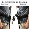 Adjustable Wading Belts Fishing Waist Belt Rod Holder Fishing Pole Inserter  Fishing Lanyard