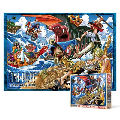 Puzzle 1000 pièces - One Piece Naval Battle, puzzle coréen populaire