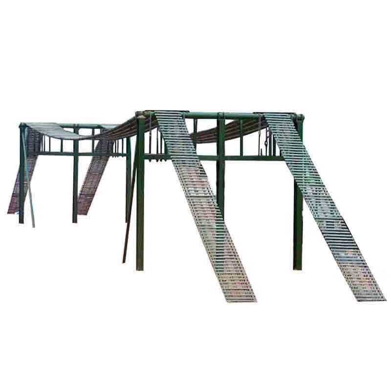 Outdoor Sea Crossing Soft Bridge Obstacle Course