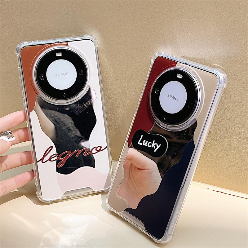 Zhitai Huawei Mate60 Pro Mirror Phone Case, Compatible with P60/50 and Nova11/10, Honor 90