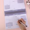 Coil Planner Cartoon Portable Week Plan Time Management Agenda Task List Note Student School Study Stationery