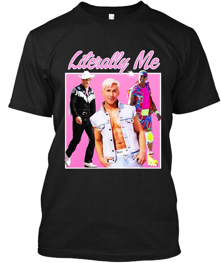 НОВЫЙ ПОПУЛЯРНЫЙ! Райан Гослинг Буквально Я Канадский Актер Ретро Футболка Размер S-4XL Унисекс Футболка XXXL