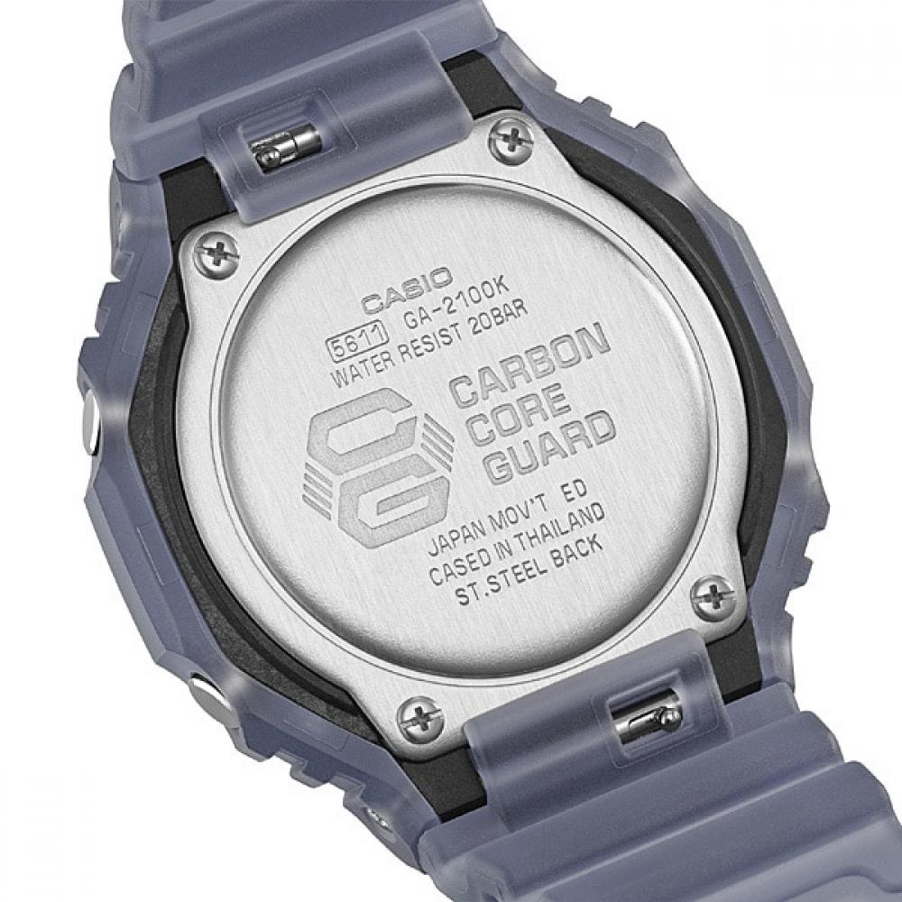 CaSio Men S G Shock Smoke liGht Concept Model analoG diGital 2100 SerieS Blue Ga