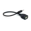 3.5 mm Car MP3 Player Converter Male AUX Audio Jack Plug To USB 2.0 Female Converter Cable Cord Adapte Car 3.5mm Adapter Cable