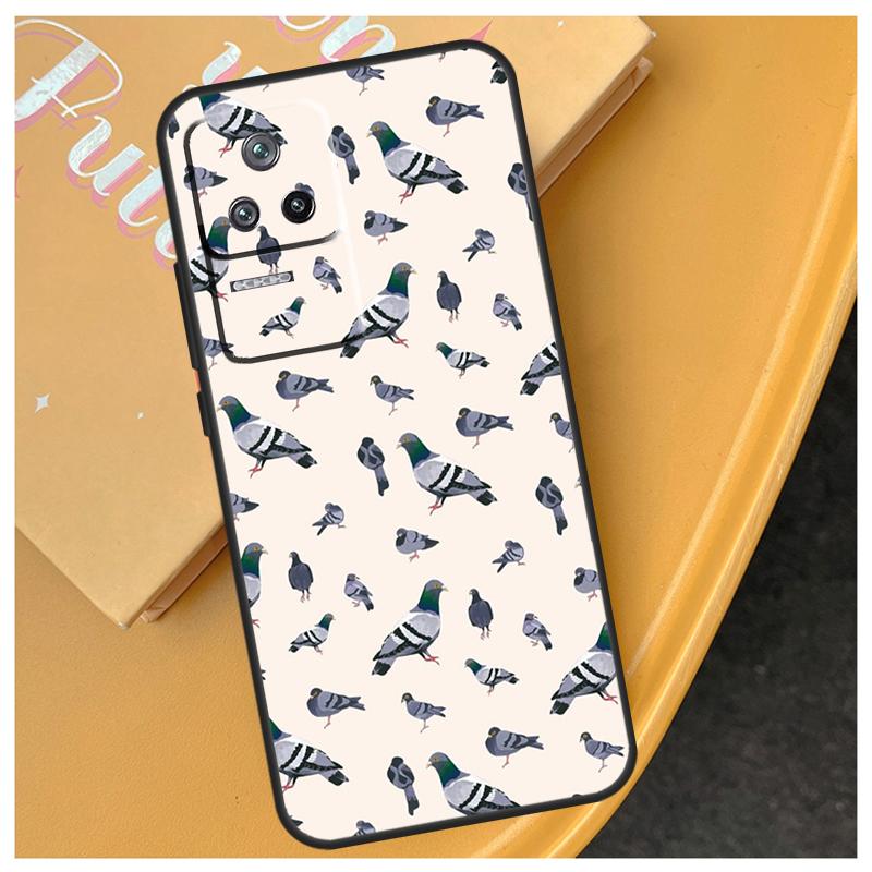 The Pigeons Case For Xiaomi 14T Pro 11T 12T 13T 13 14 15 Ultra POCO X6 Pro X3 X5 M6 F5 F6 X7 Pro Cover