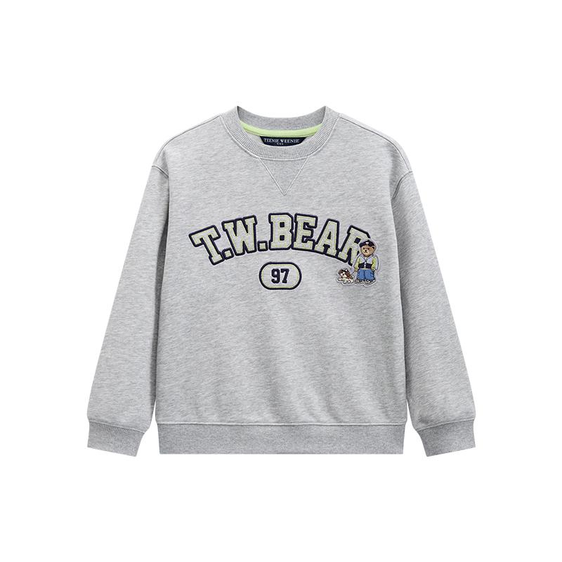 Teenie Weenie Boys' Stylish Letter-Print Long-Sleeve Sweatshirt