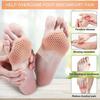 12 Pieces Silicone Forefoot Pads With Perforated Breathable Pain Relief Footpads