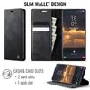 For Samsung Galaxy S21 5G Case CASEME 033 Series RFID Blocking Wallet Stand Calf Texture Leather Phone Cover