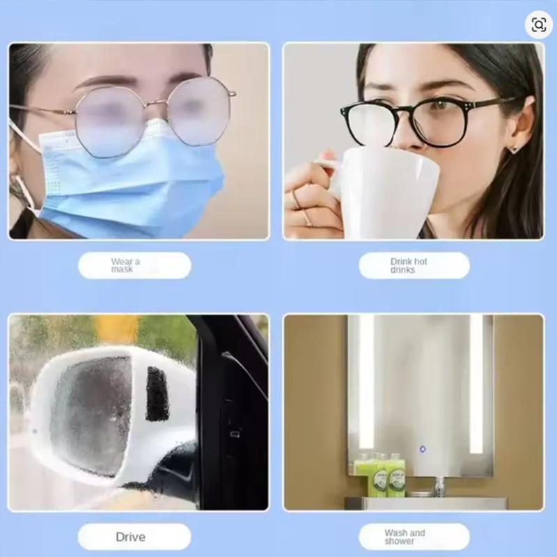 100Pcs Disposable Eyeglass Cleaning Pads Traceless Quick Drying Mobile Phone Screen Wipes Remove Oil Dust Removal
