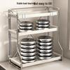 Large 3-Tier Kitchen Countertop Seasoning Rack