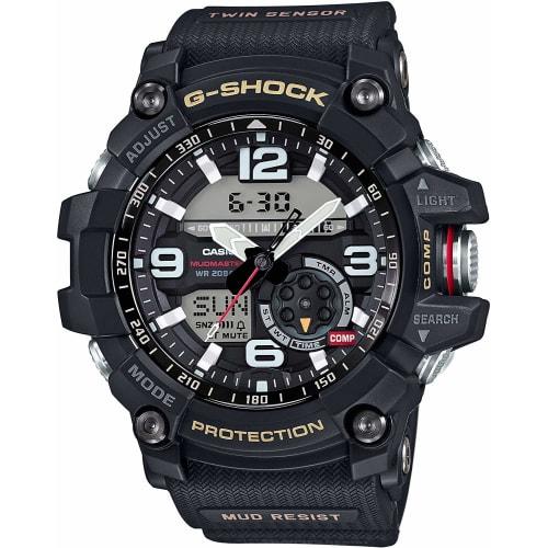 Casio G-SHOCK Men's MASTER OF G MUDMASTER Watch, Black, Dustproof, GG-1000-1A