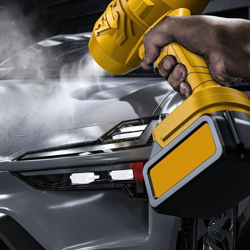 Compressed Air Duster,32000RPM Jets Dryer Blower,Variable Speed Electric Air Duster,Air Duster for Car Dry,Keyboard