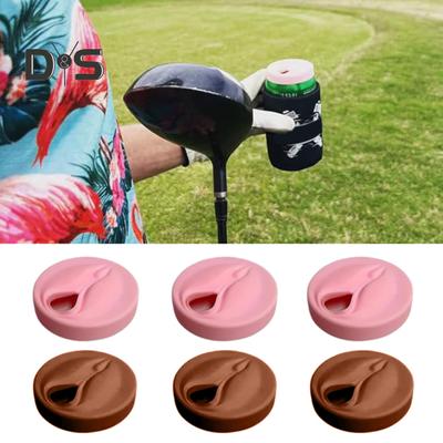 1/2/3 Pcs Silicone Soda Can Lids Reusable Vagina Shaped Beverage Can Cover Fits Standard 54mm Cans Bachelor Party Novelty Gift for Adults