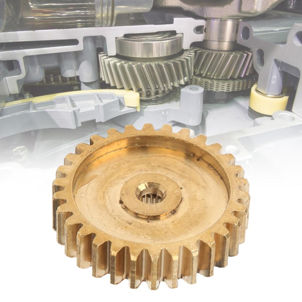 Spur Gear Brass 30 Tooth for Servo 25 Tooth Spline 0.8 Mod Industrial Robot Part 4305?0025?0030