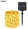 Pack of 4 Solar Fairy Lights Outdoor 400LED Fairy Lights Outdoor 8 Modes Copper Wire IP65 Warterproof for GardenPatio Yard Party
