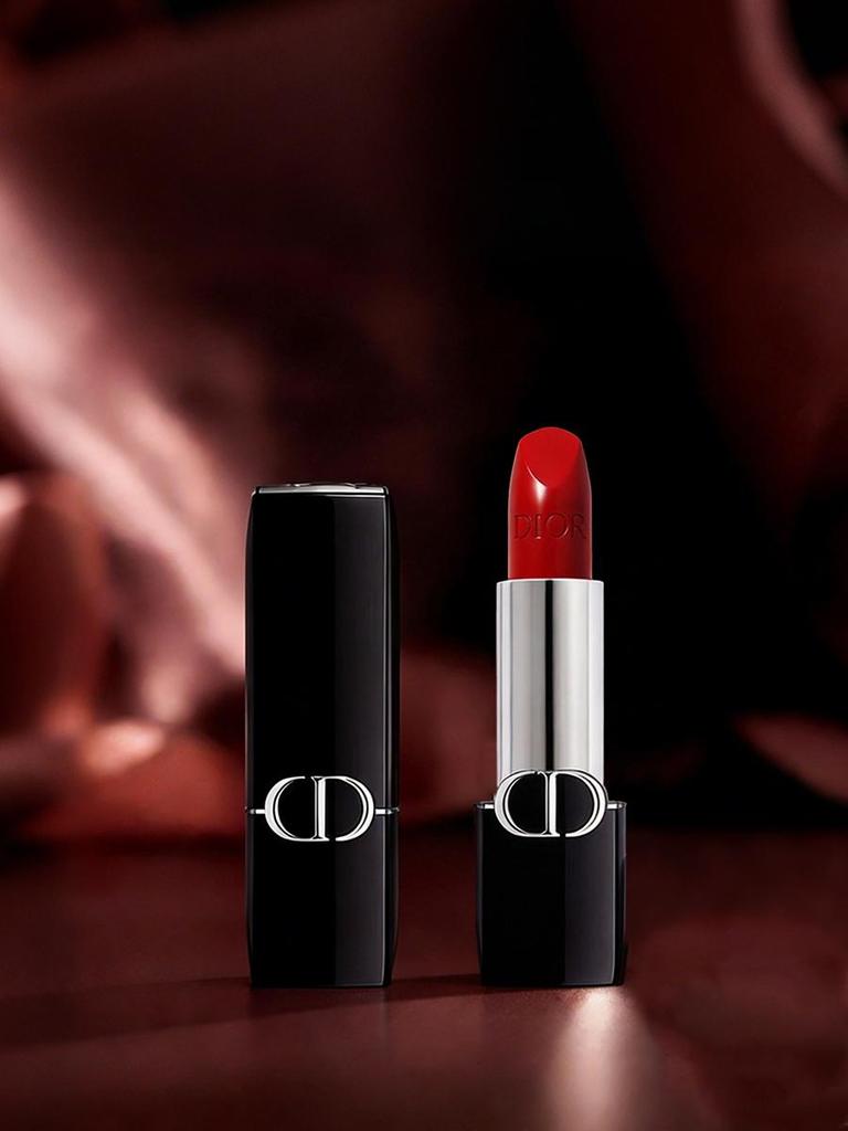 Dior Rtěnka Rouge Dior, saténový finiš, rtěnka 999, kosmetika, 1,5 g