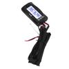 4 In 1 Motorcycle Thermometer LCD Digital Oil Temperature Time Voltage Speed Display Meter DC12V