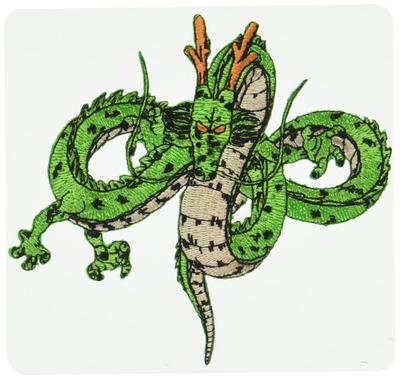 Inagaki Clothing Dragon Ball Super Big Seal Patch Shenron Adhesive Dual Use DBS018 Sticker/Iron
