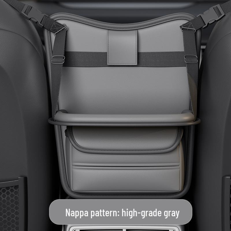Car Seat Back Organizer with Tray & Tissue Box