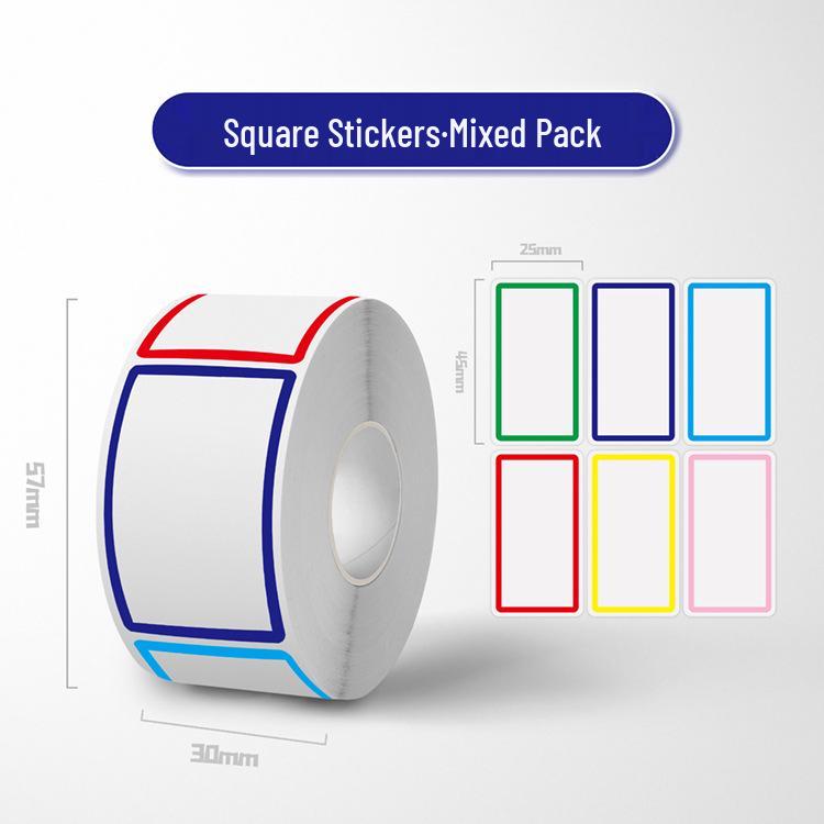 

250 пустых цветных наклеек для имен: Семейное хранение и классификация самоклеящиеся этикетки