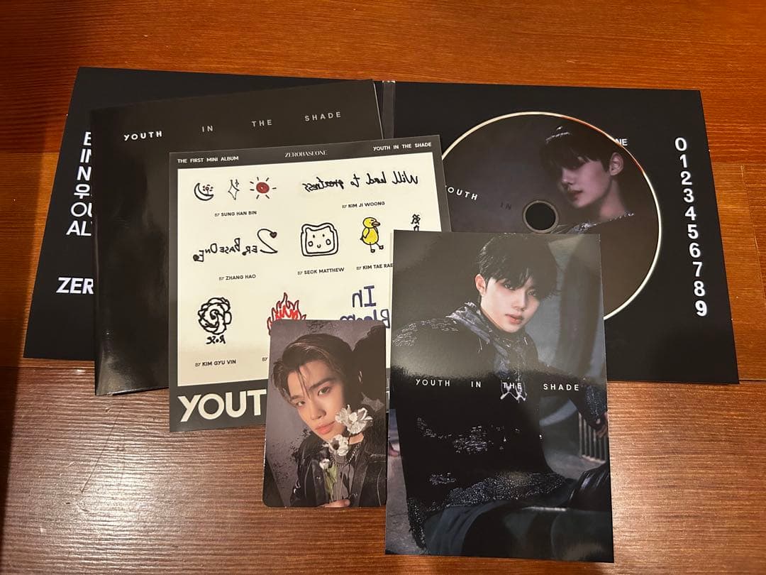 

[USED] ZEROBASONE YOUTH IN THE SHADE Gyubin