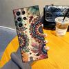 Retro Floral Pattern Funda Phone Cover Case for Samsung Galaxy S26 Ultra S23 Note 20 8 9 10 S10 S9 S20 Ultra S25 Plus S21 FE S24
