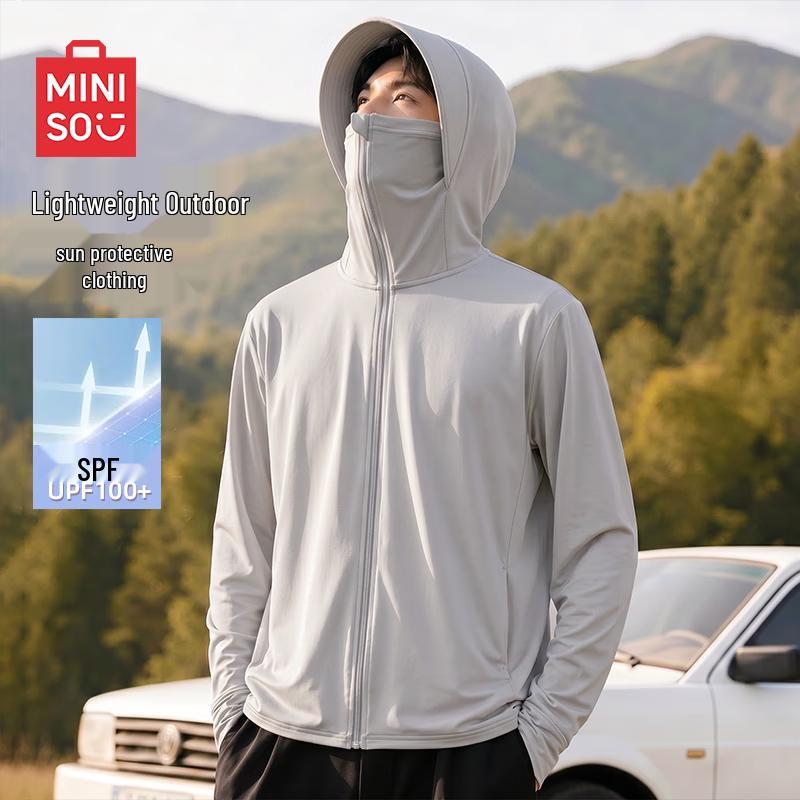 MINISO Men s Outdoor Cooling UPF 100+ Sun Protection Jacket 2XL