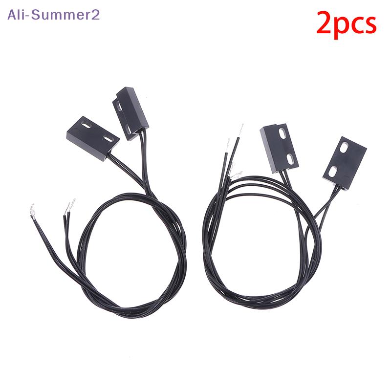 {Summer2} GPS-23 Wired Door Window Sensor Detector Magnetic Switch Normally Closed Or Normally Open NC/NO For Security Alarm Sys