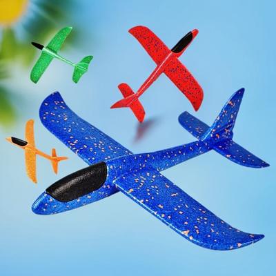 Foam Glider with Loop Roll Capability Hand Throw Airplane Toy for Kids