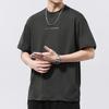 230g Comfortable Mesh Loose Round Neck Short-sleeved T-shirt for Men