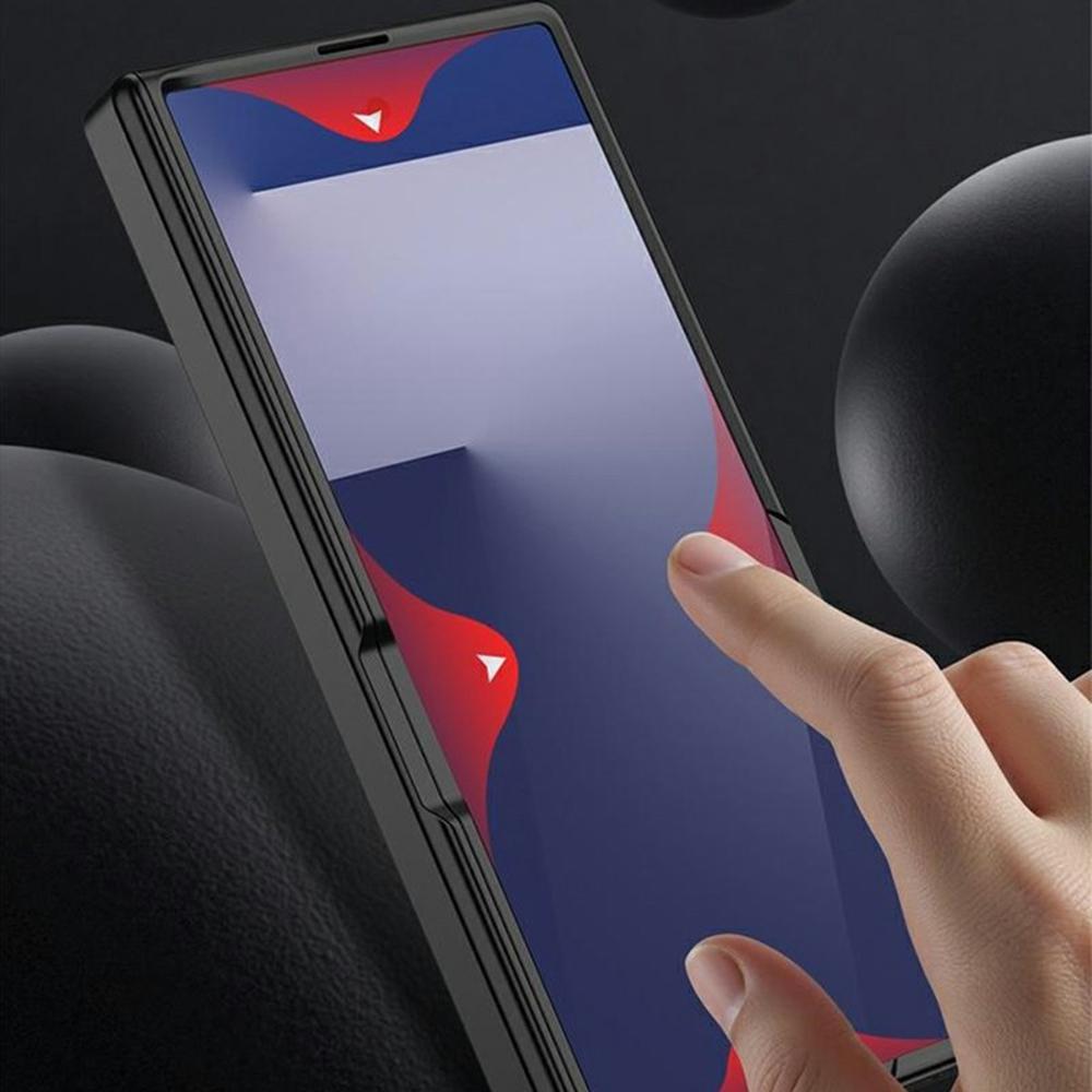 GKK For Samsung Galaxy Z Fold7 5G Case with Clear Screen Film Magnetic Hinge Kickstand Phone Cover