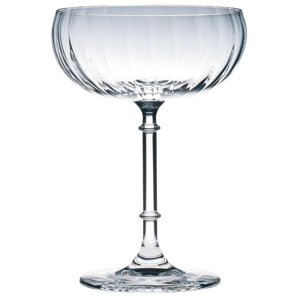 Toyo Sasaki Glass Crystal Stemware Collection Cocktail Glass, 205ml, Crystal Stem Glass, RN-18233