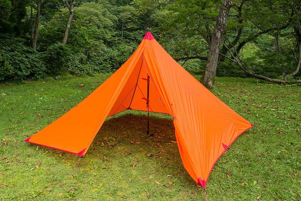 MSR Utendørs Camping Monopol Shelter Front Range Oransje for 4 Personer Japansk 37038 [Ekte Produkt]