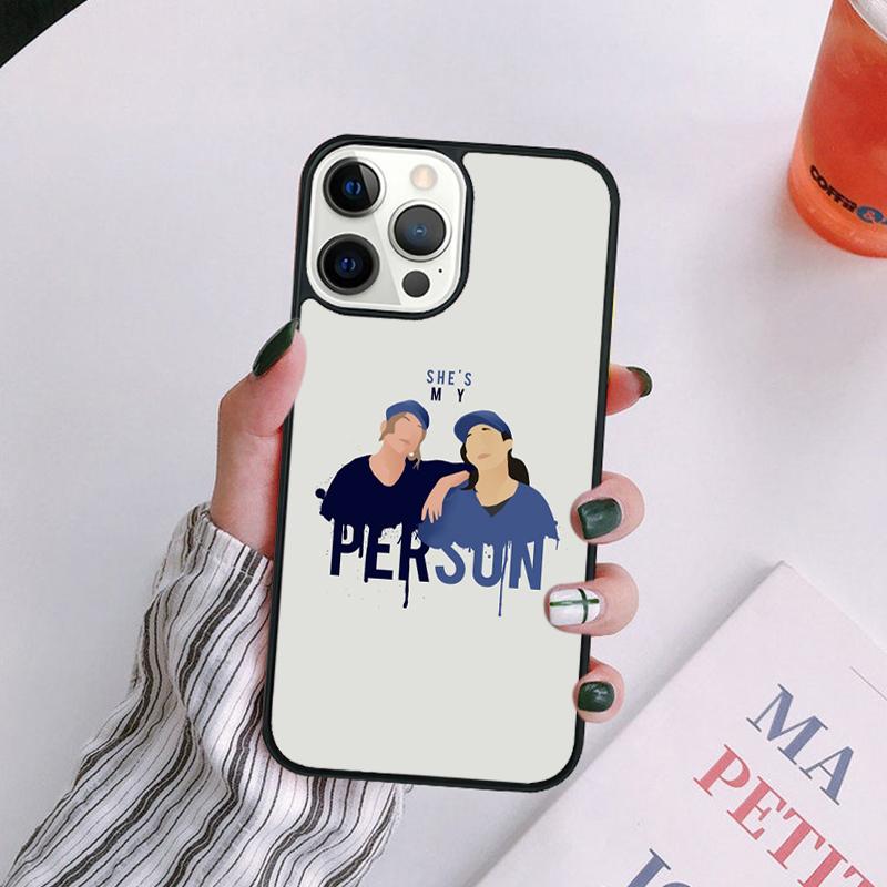 Greys Anatomy You are my person Phone Case For iPhone 17 Air 16Pro Max 15 14 13 12 11 Plus Max Cover coque