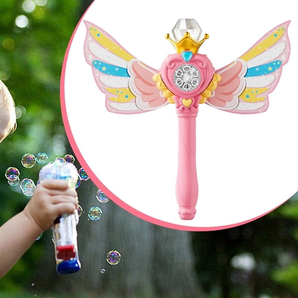 Handheld Bubble Wand Automatic Bubble Blower Toys Portable Electric Bubble Maker  Graduation Party