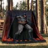 1pc Batman Outdoor Flannel Throw Blanket Soft, Lightweight & Warm for Sofa, Office