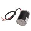 12V 120W Brushed Motor High Speed 5000RPM Small Brushed Motor with D Shaft for Electric Scooters Motorcycles DIY