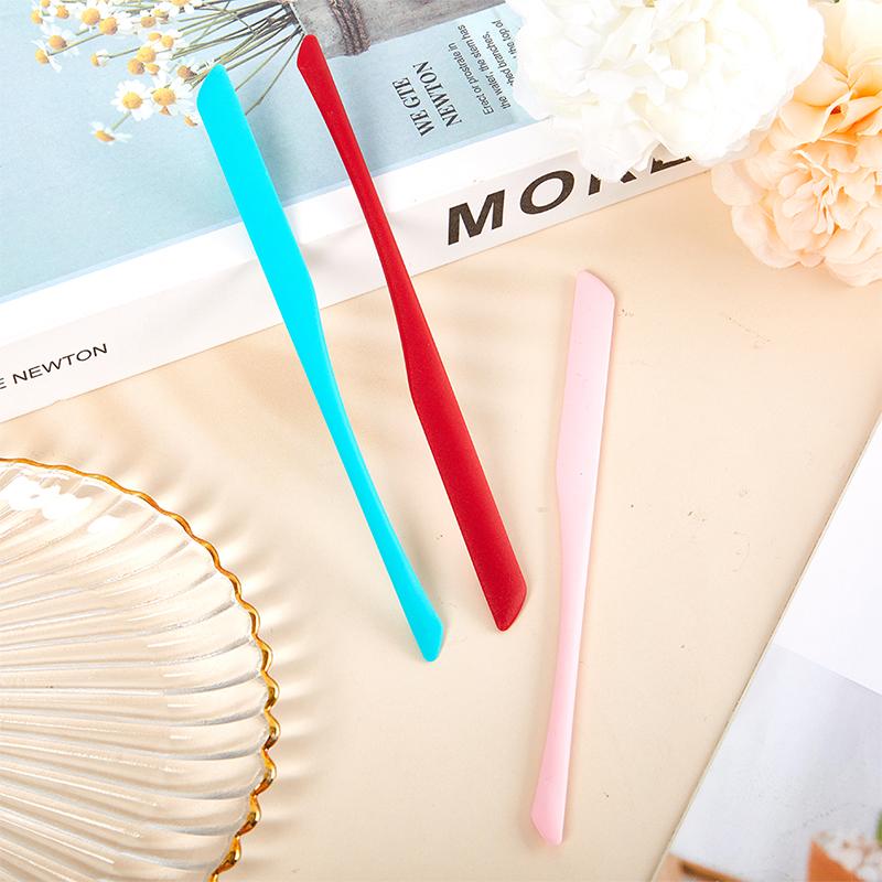 1/5Pcs Silicone Makeup Toner Spatula Mixing Stick Foundation Cream Mixing Tool Cosmetic Make Up Tool