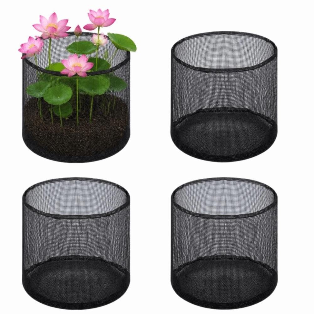 7 Inch Aquatic Plant Bags PVC Lily Plant Pots Durable Pond Plant Baskets  Terrestrial Plant