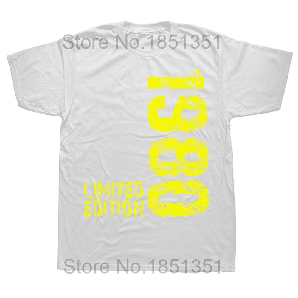 Funny 1980 Present Husband and Wife T Shirts Cotton Streetwear Short Sleeve Birthday Gifts Summer Style Tshirt Mens Clothing