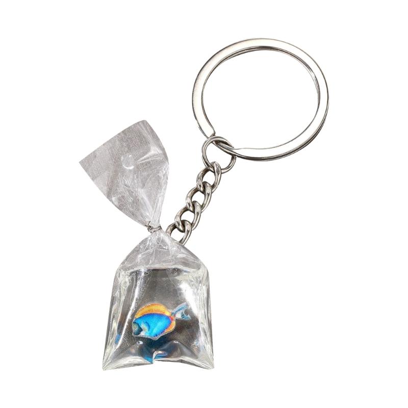 Creative Marine Life Keychain Pendant Practical Keyrings Charm for Women Girls