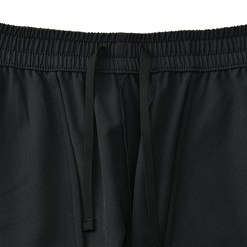 Li Ning Table Tennis Series SS25 Breathable Comfortable Simple Solid Color Elastic Sports Casual Shorts Unisex Shorts Black AKSUA22