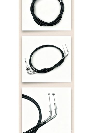Compatible with Kawasaki W800 Throttle Cable - Fuel Supply & Return, Extendable 304 Inner Core.