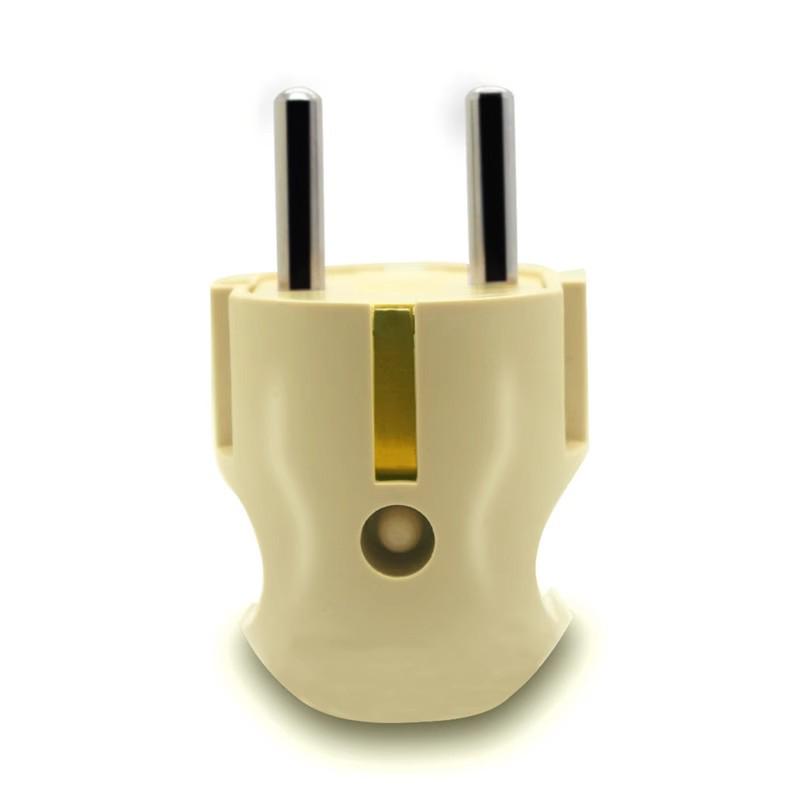 EU-Stecker Buchse-Stecker Adapter 10A/16A für Korea & Russland