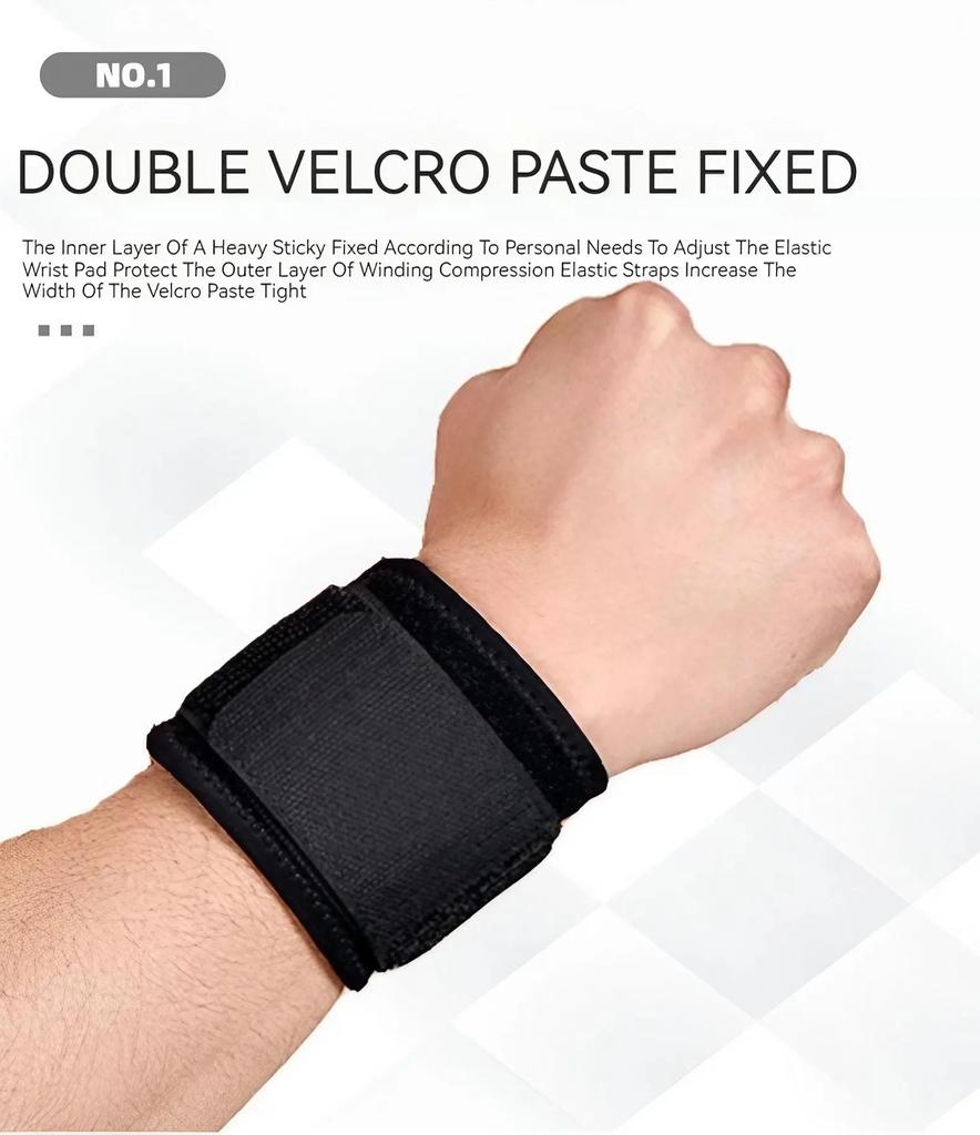 FLYSAND JJYY Fitness Wrist Support Bandage Strength Training Gym Wrist Guard for Workout Sports Injury Protection