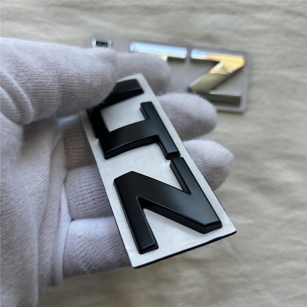 LTZ Metal Car Logo Is Suitable for Body Trunk Tail Side Sticker Decorative Decal Accessories