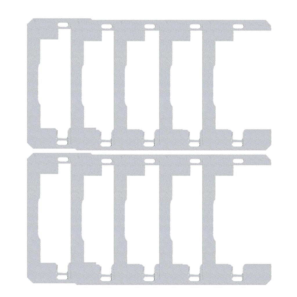 Uprgades Metal Wall Plate Spacers Metal Device Leveler Plates Flush Fit Leveling Plates for Electrical Outlets & Boxes