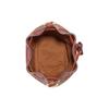 New COACH Dempsey Cow Leather Bucket Bags Handbags Medium Size Women's Red & Brown Monogram CH164-IME7V