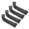 4pcs Stroller Handle Cover PU Lther Washable   Baby Pram Handle Sve  or with   Stroller Accessories